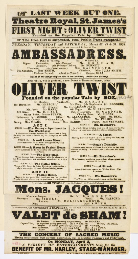 Theatre In The 19th Century The British Library